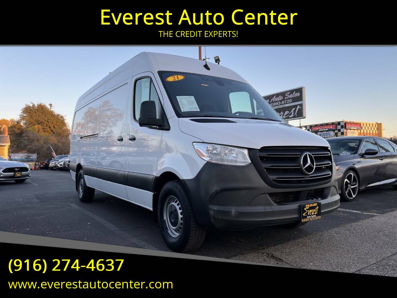 2021 Mercedes-Benz Sprinter Cargo Van 2500 — Cargo Van — 137,372 mi — Sacramento, CA