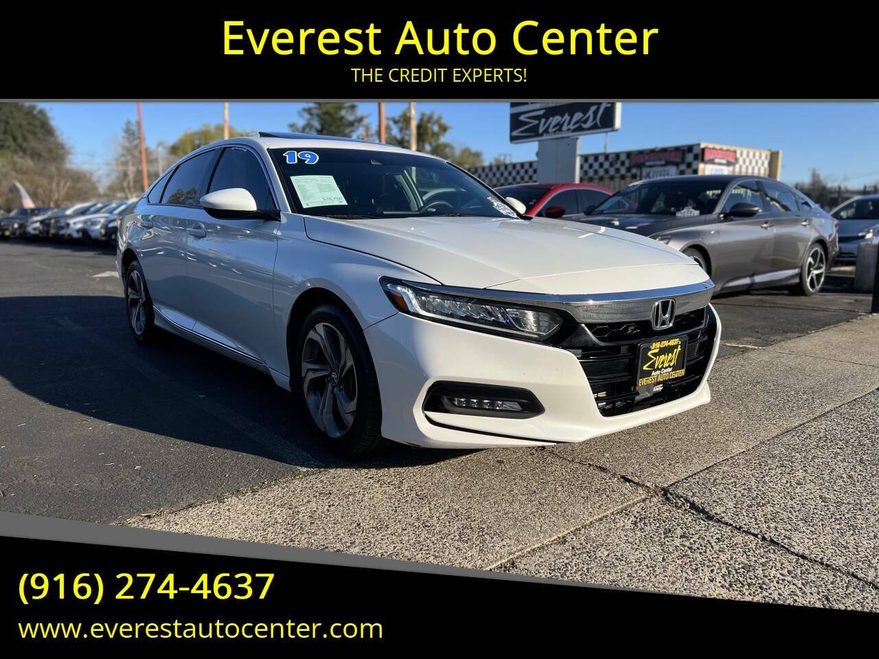 2019 Honda Accord EX — Sedan — 126,646 mi — Sacramento, CA