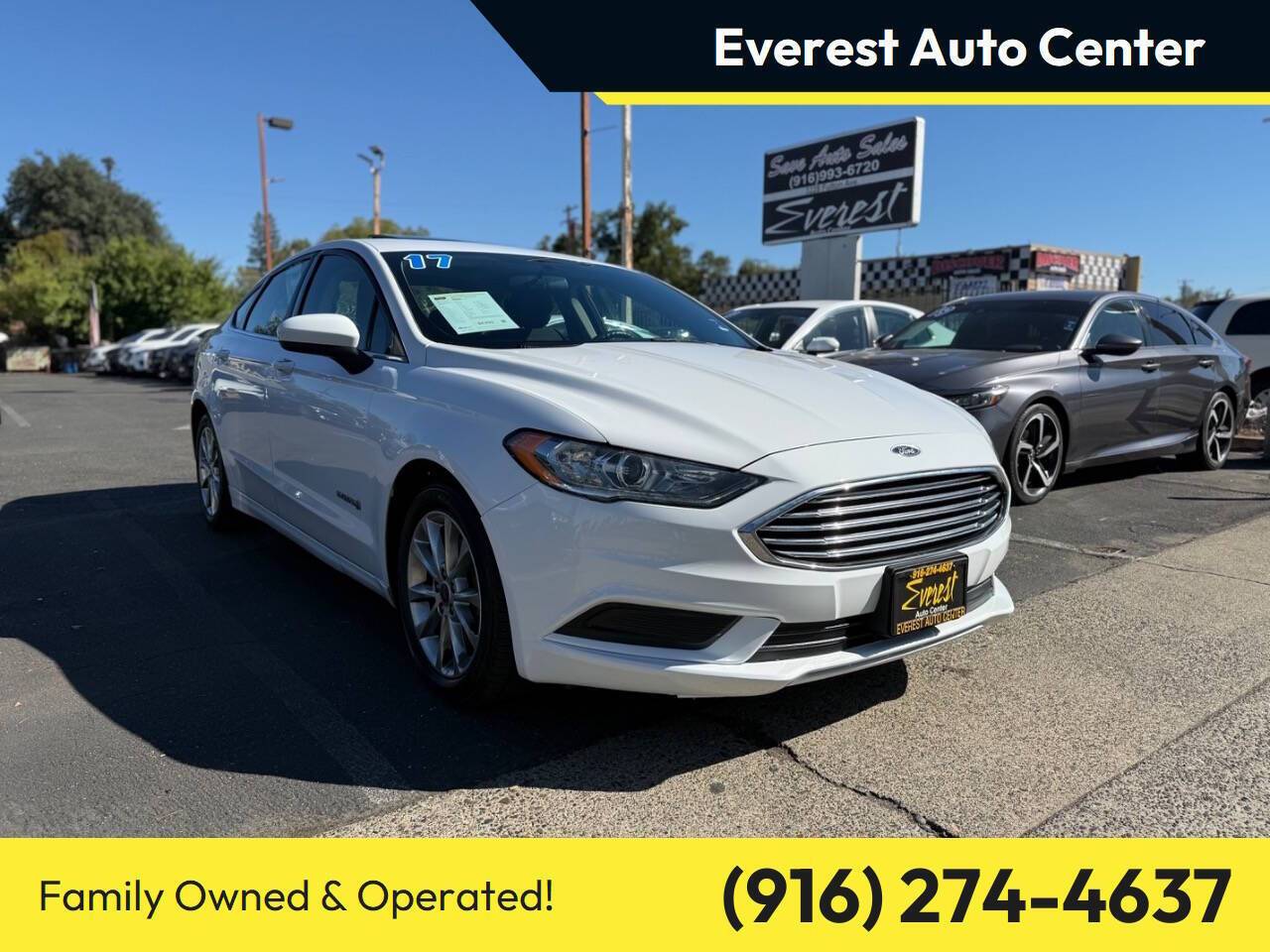 2017 Ford Fusion Hybrid SE — Sedan — 134,884 mi — Sacramento, CA