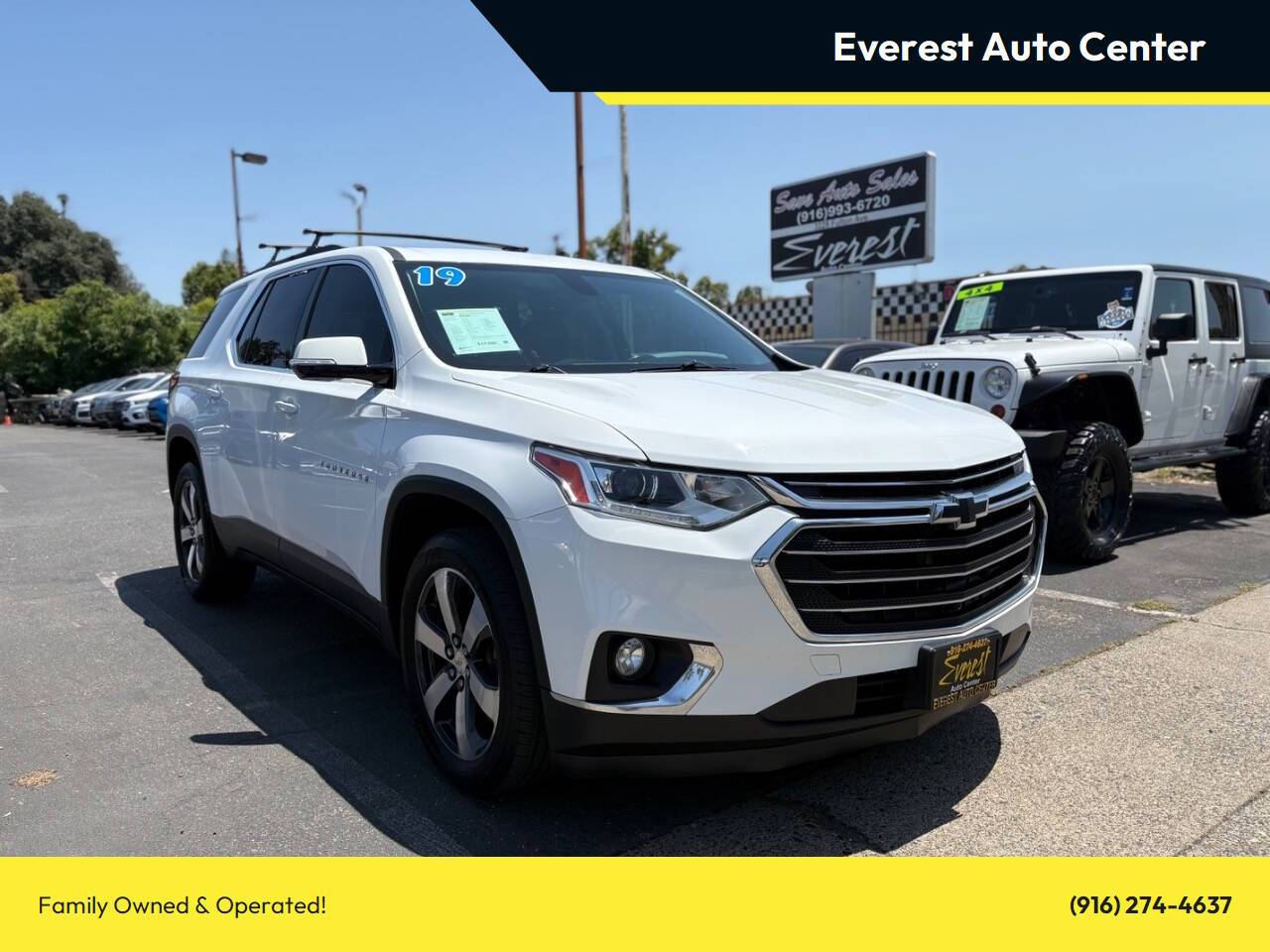 2019 Chevrolet Traverse LT Leather — SUV — 107,427 mi — Sacramento, CA