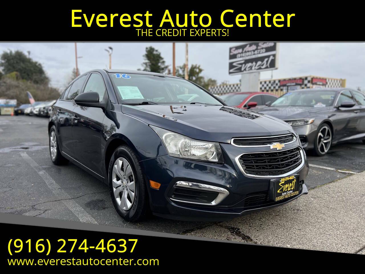2016 Chevrolet Cruze Limited LS — Sedan — 116,089 mi — Sacramento, CA