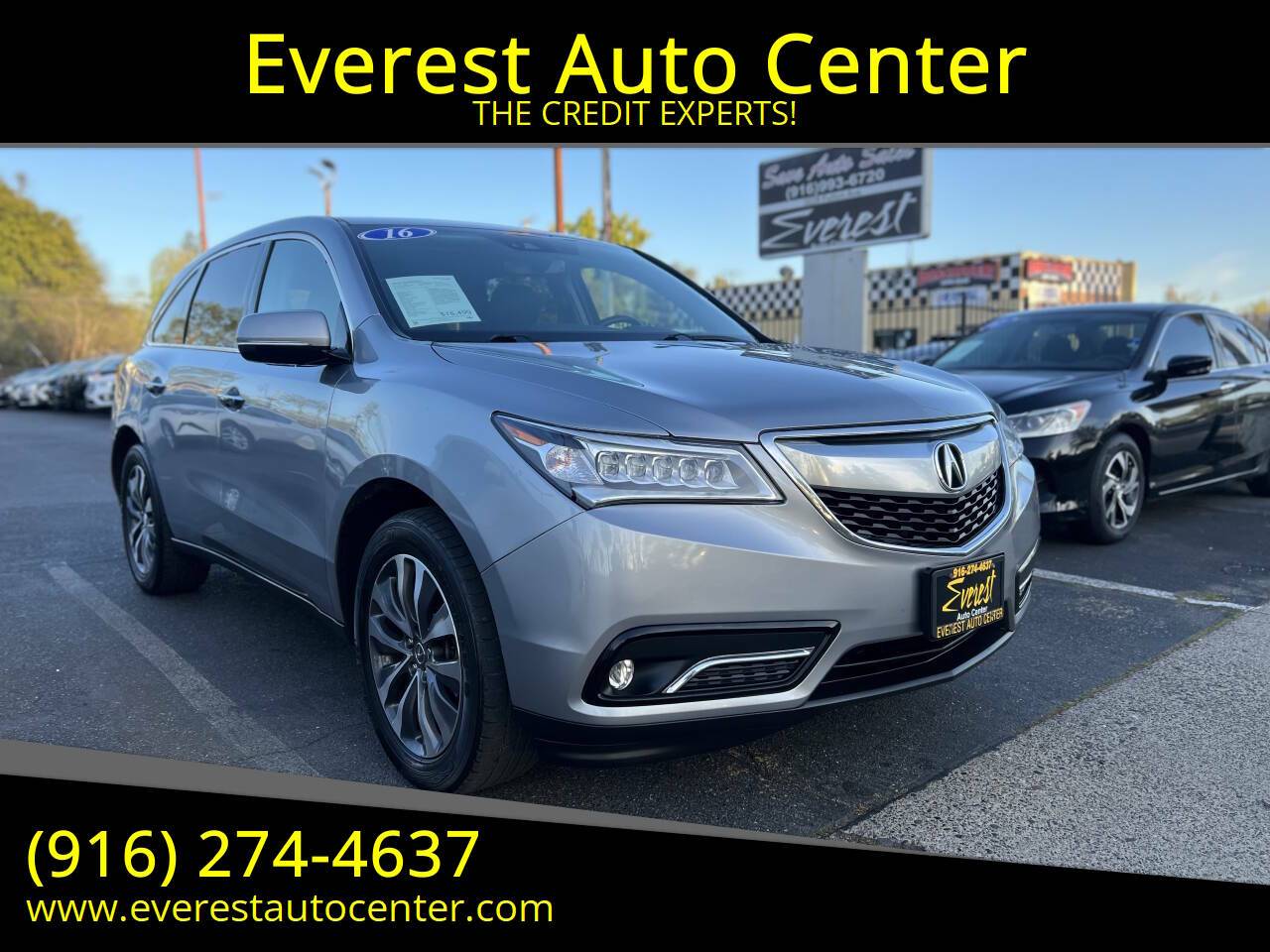2016 Acura MDX AcuraWatch Plus — SUV — 123,926 mi — Sacramento, CA
