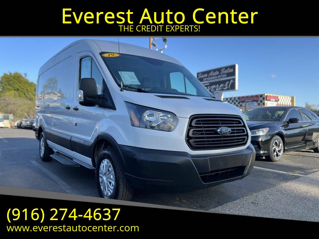2019 Ford Transit Cargo Van T-150 — Cargo Van — 107,919 mi — Sacramento, CA