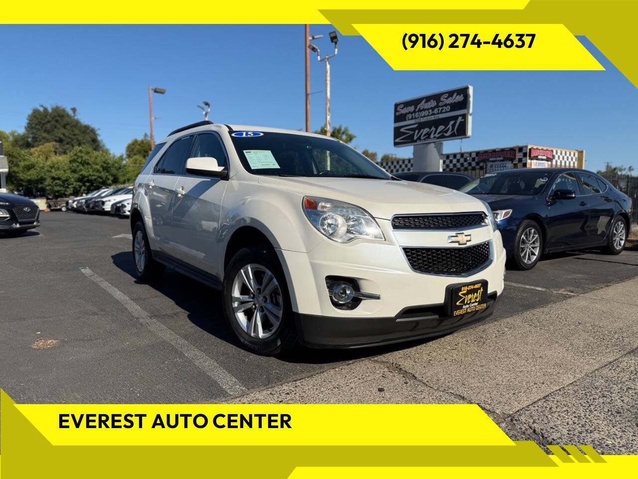 2015 Chevrolet Equinox LT — SUV — 117,849 mi — Sacramento, CA