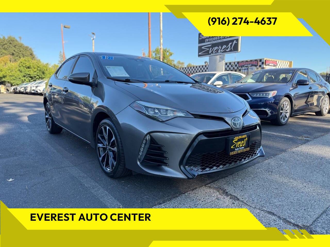2018 Toyota Corolla SE — Sedan — 115,129 mi — Sacramento, CA