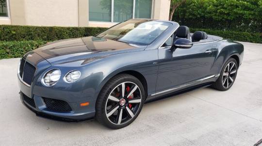 2014 Bentley Continental GT V8 S — Convertible — 36,133 mi — Boca Raton, FL