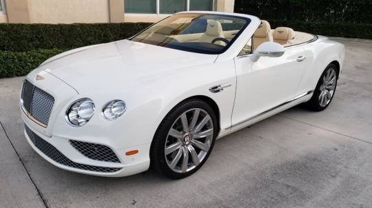 2016 Bentley Continental GT V8 — Convertible — 30,033 mi — Boca Raton, FL