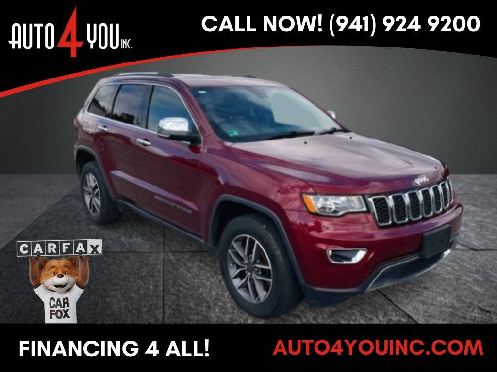 2017 Jeep Grand Cherokee Limited — SUV — 167,334 mi — Sarasota, FL