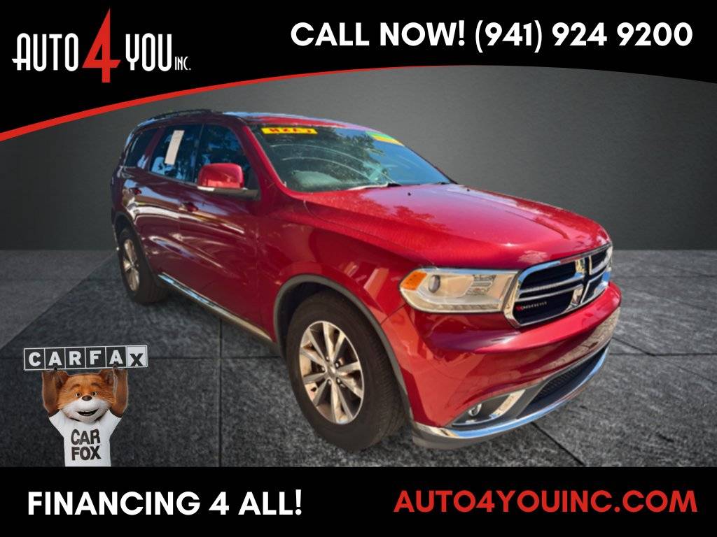 2014 Dodge Durango Limited — SUV — 134,382 mi — Sarasota, FL