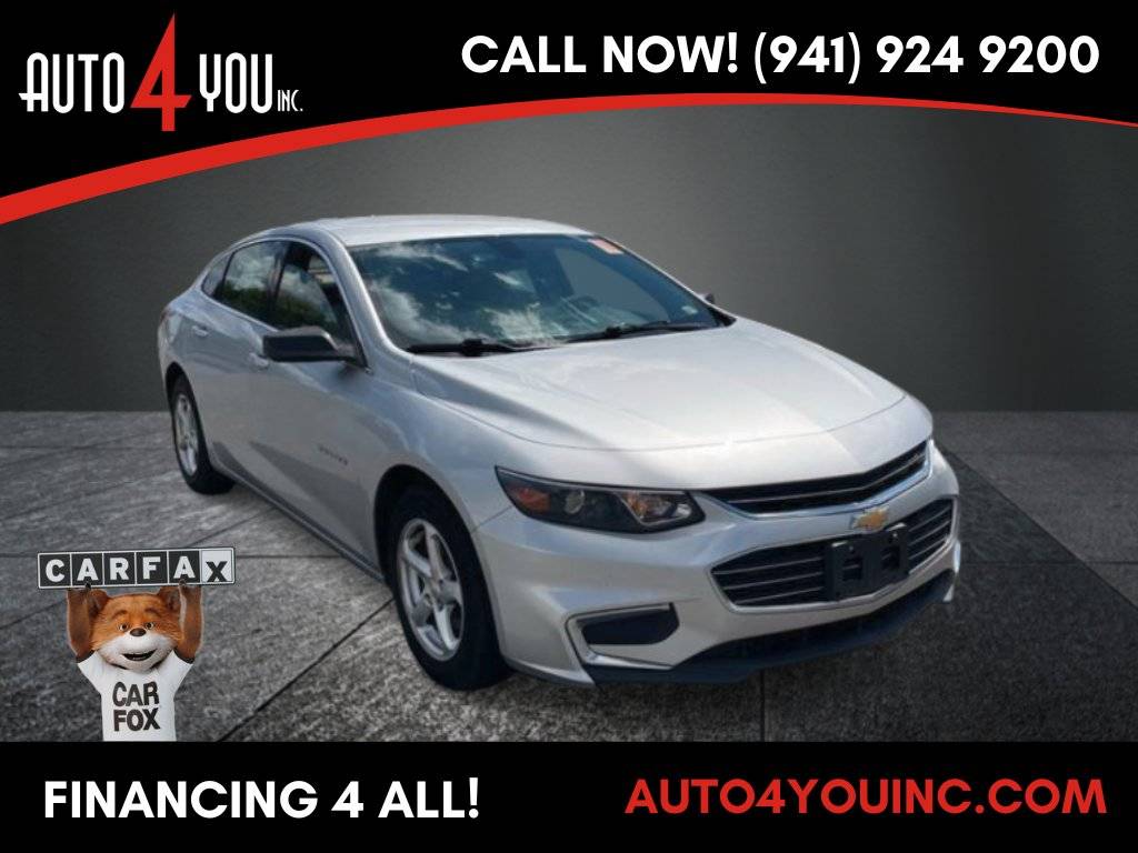 2017 Chevrolet Malibu LS — Sedan — 136,958 mi — Sarasota, FL