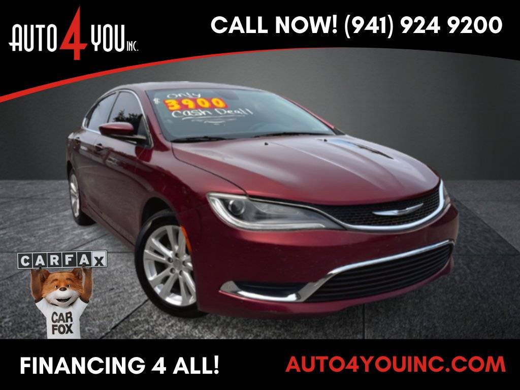2016 Chrysler 200 Limited — Sedan — 180,378 mi — Sarasota, FL