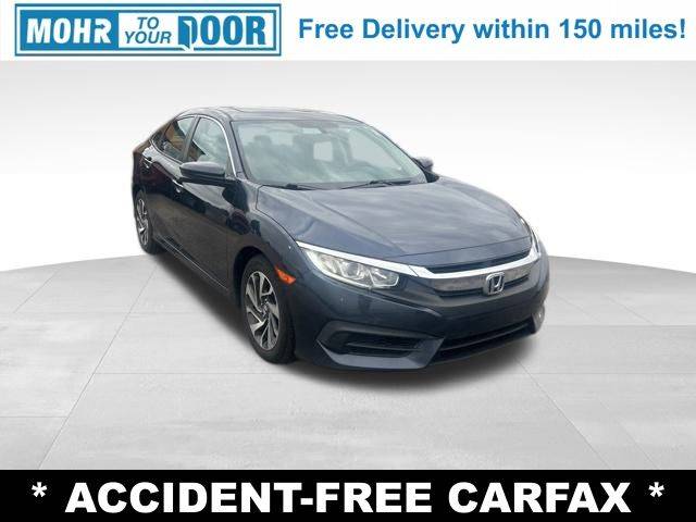 2017 Honda Civic EX — Sedan — 51,085 mi — Plainfield, IN