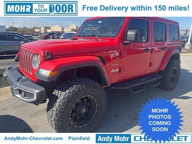 2019 Jeep Wrangler Sahara — SUV — 143,860 mi — Plainfield, IN