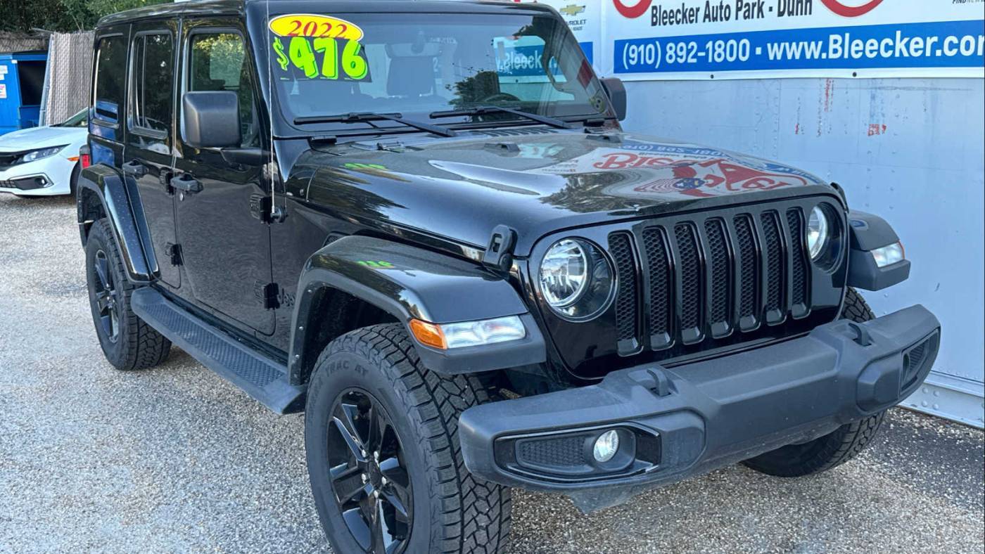 2022 Jeep Wrangler Sahara Altitude — SUV — 47,425 mi — Dunn, NC