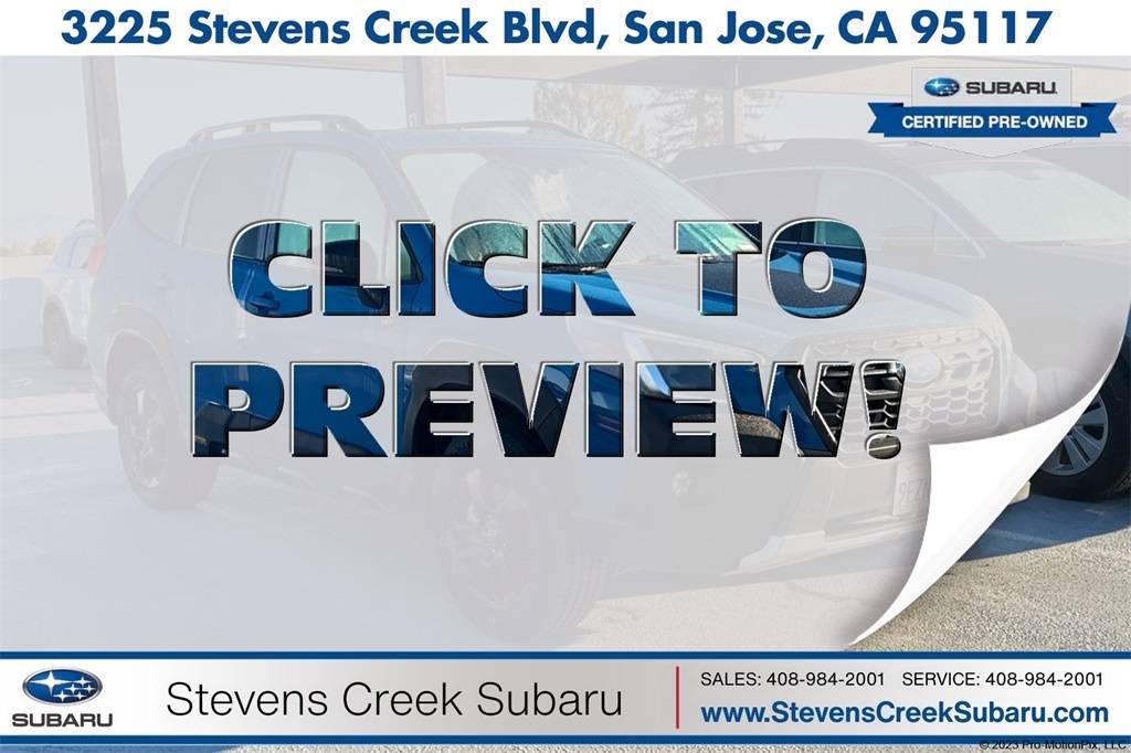 2023 Subaru Forester Wilderness — SUV — 37,225 mi — San Jose, CA