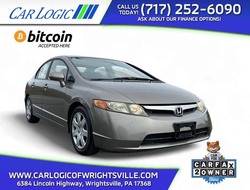 2008 Honda Civic LX — Sedan — 143,334 mi — Wrightsville, PA