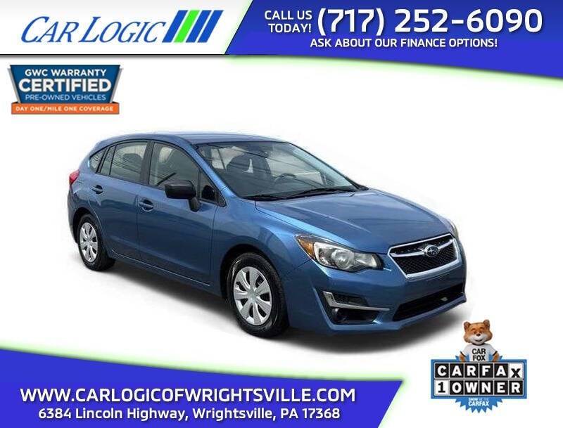 2015 Subaru Impreza 2.0i — Wagon — 142,970 mi — Wrightsville, PA