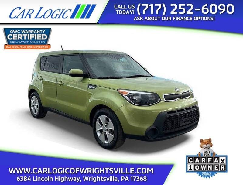 2016 Kia Soul Base — Hatchback — 117,545 mi — Wrightsville, PA