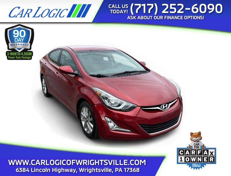 2015 Hyundai Elantra SE — Sedan — 105,576 mi — Wrightsville, PA
