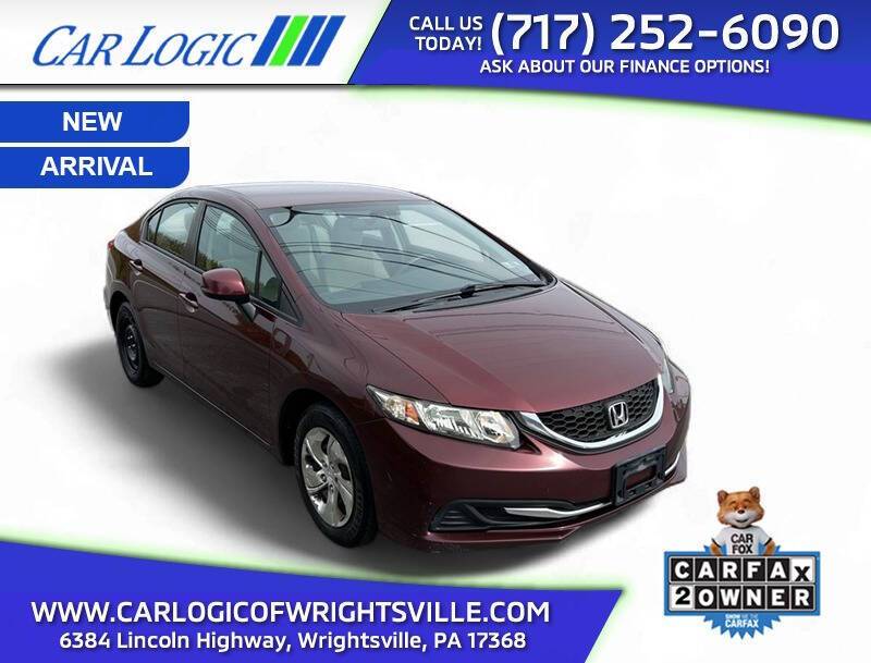 2013 Honda Civic LX — Sedan — 162,640 mi — Wrightsville, PA