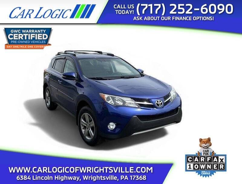 2015 Toyota RAV4 XLE — SUV — 105,500 mi — Wrightsville, PA
