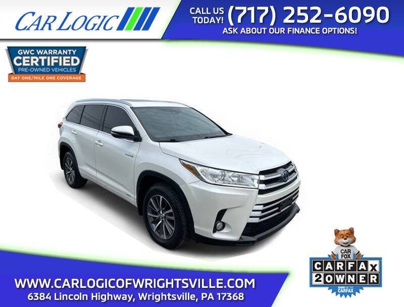 2017 Toyota Highlander Hybrid XLE — SUV — 99,320 mi — Wrightsville, PA