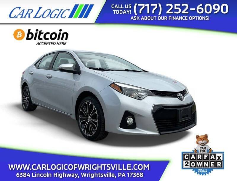 2016 Toyota Corolla S Plus — Sedan — 142,109 mi — Wrightsville, PA