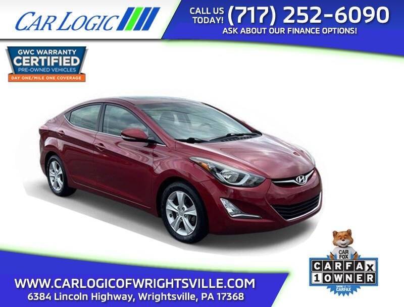 2016 Hyundai Elantra Value Edition — Sedan — 104,695 mi — Wrightsville, PA