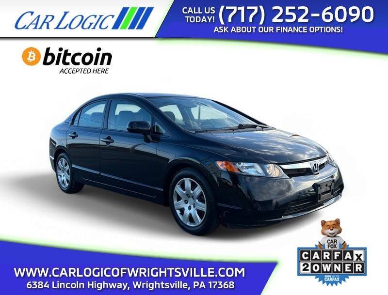 2007 Honda Civic LX — Sedan — 141,728 mi — Wrightsville, PA