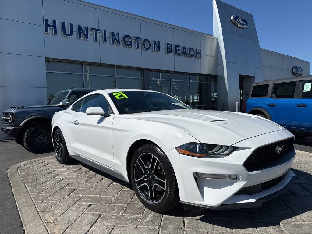 2021 Ford Mustang EcoBoost Premium — Coupe — 40,546 mi — Huntington Beach, CA