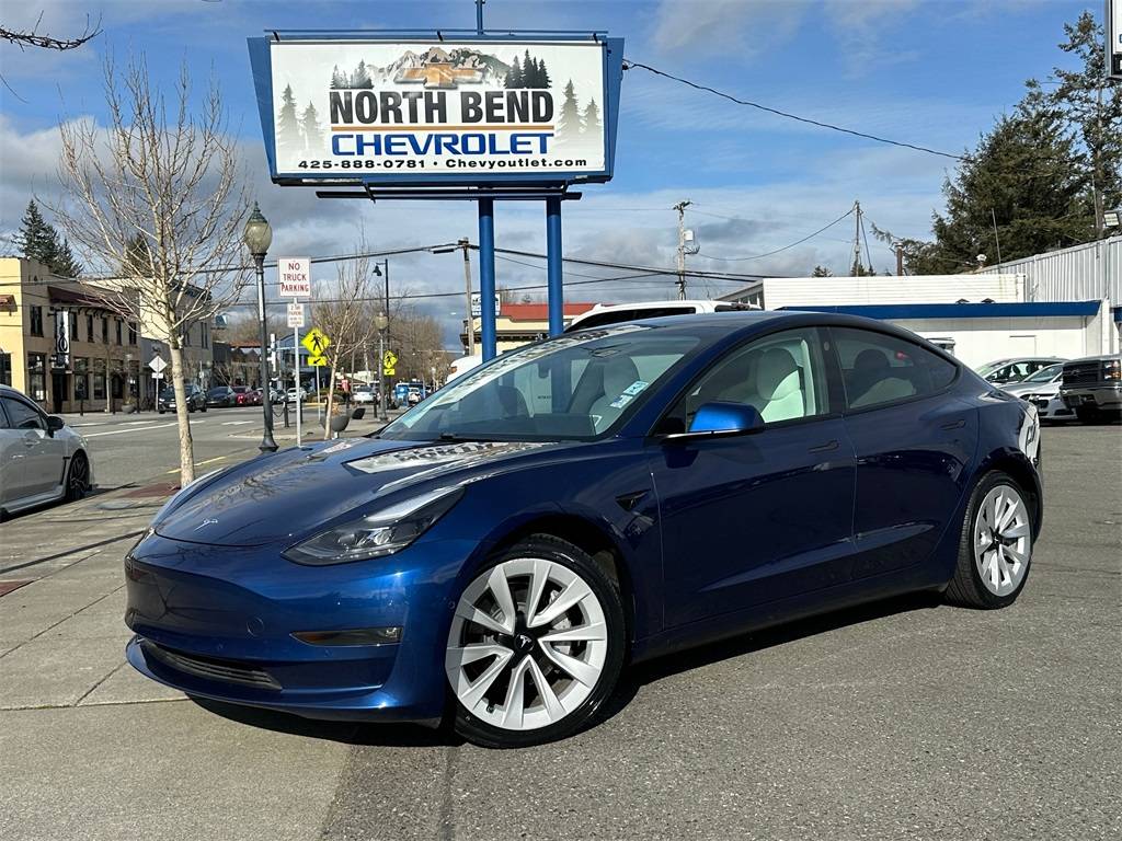2021 Tesla Model 3 Long Range — Sedan — 44,304 mi — North Bend, WA