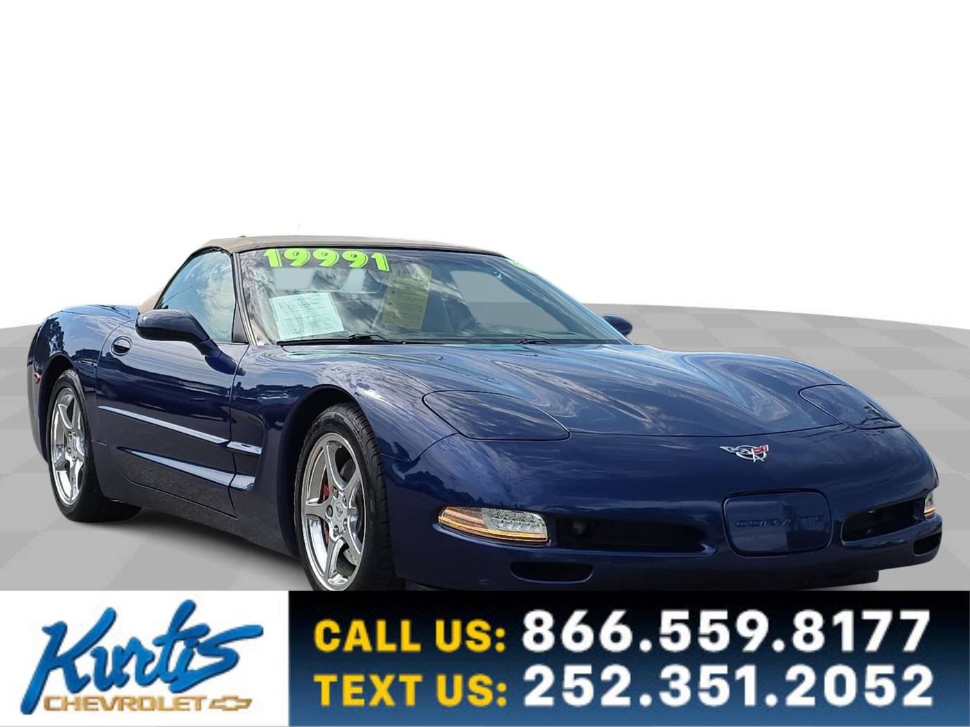 2004 Chevrolet Corvette Base — Convertible — 117,436 mi — Morehead City, NC