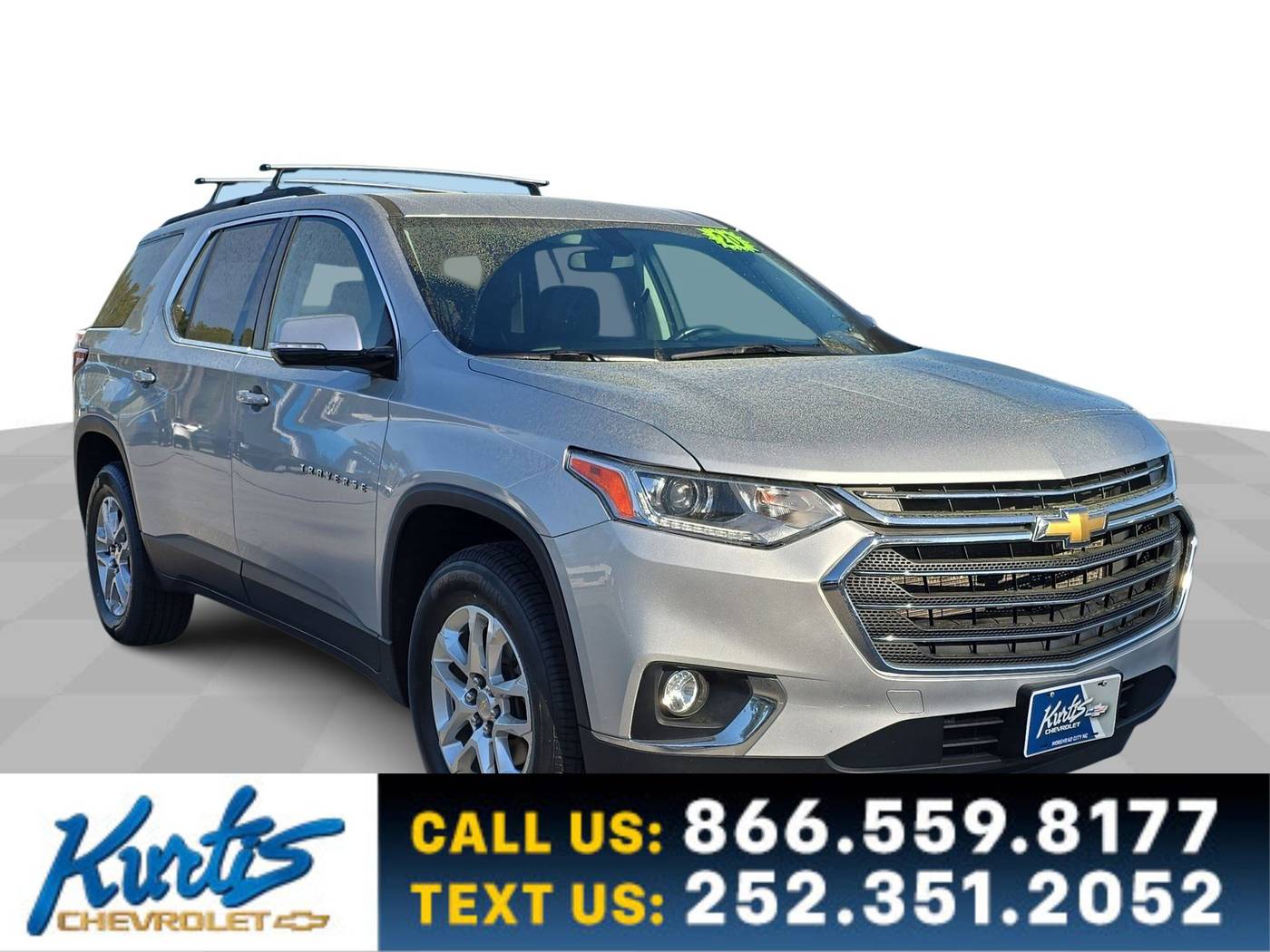 2020 Chevrolet Traverse LT Cloth — SUV — 92,603 mi — Morehead City, NC