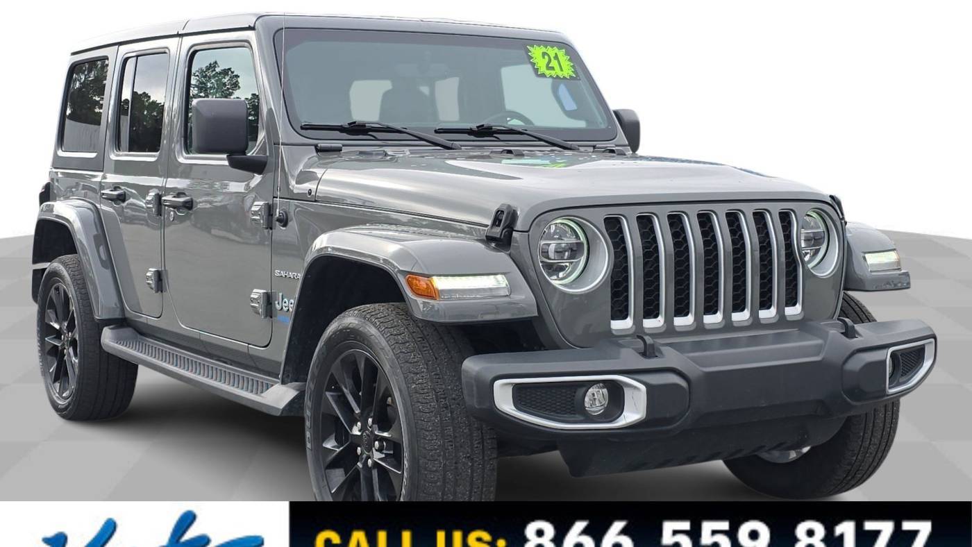 2021 Jeep Wrangler Sahara 4xe — SUV — 43,882 mi — Morehead City, NC