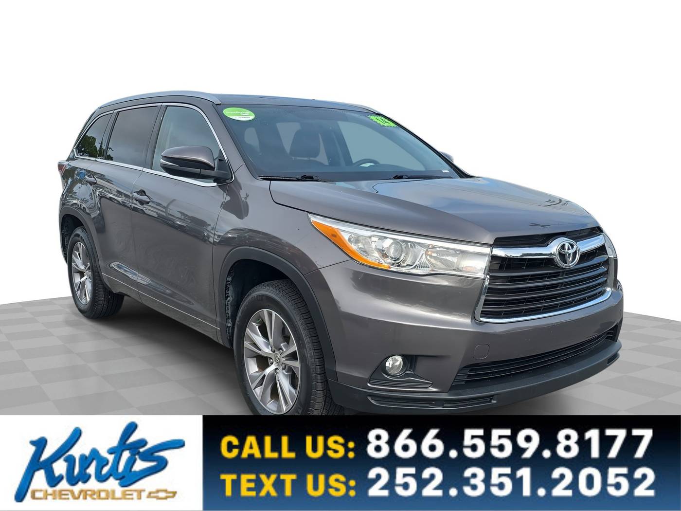 2014 Toyota Highlander XLE — SUV — 74,192 mi — Morehead City, NC