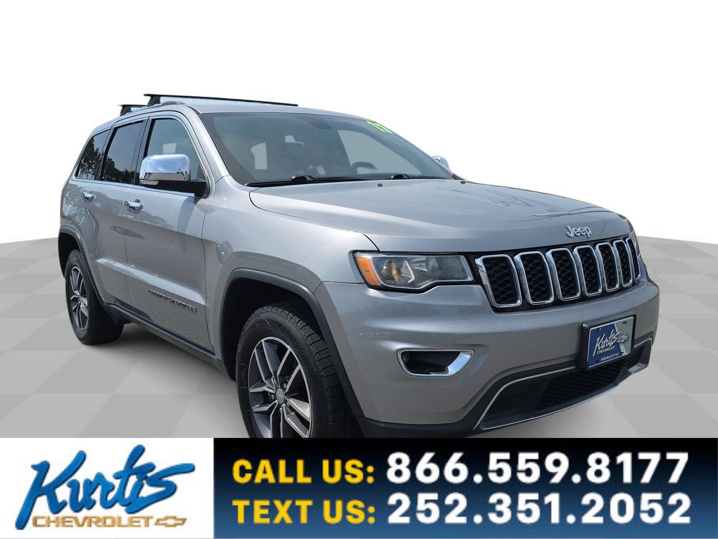 2017 Jeep Grand Cherokee Limited — SUV — 93,938 mi — Morehead City, NC