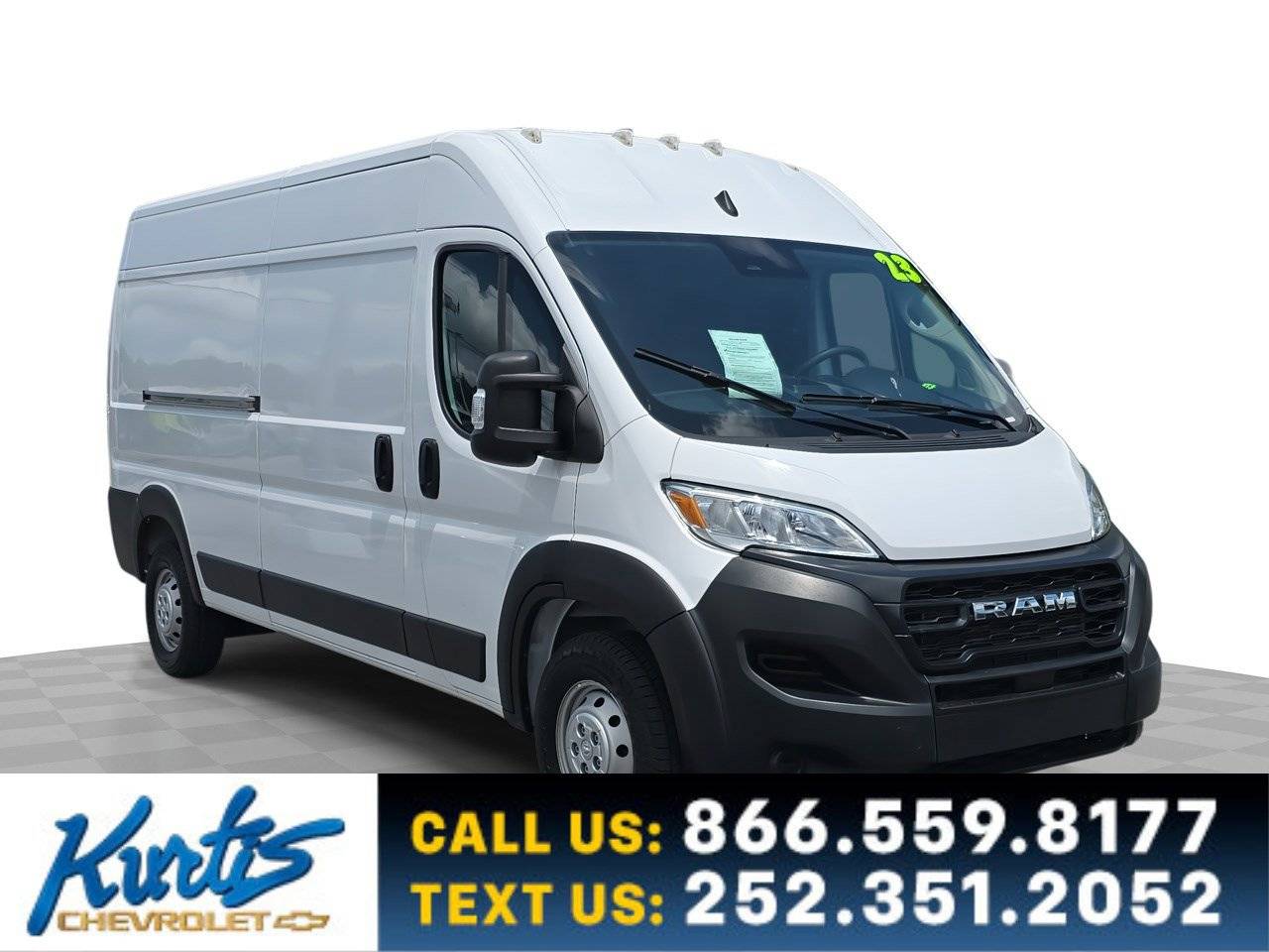 2023 Ram ProMaster Cargo Van 2500 — Cargo Van — 45,458 mi — Morehead City, NC