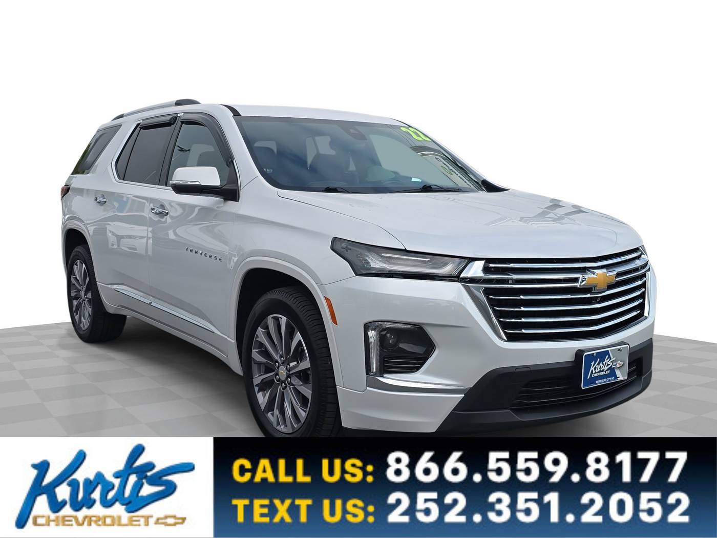 2022 Chevrolet Traverse Premier — SUV — 50,948 mi — Morehead City, NC