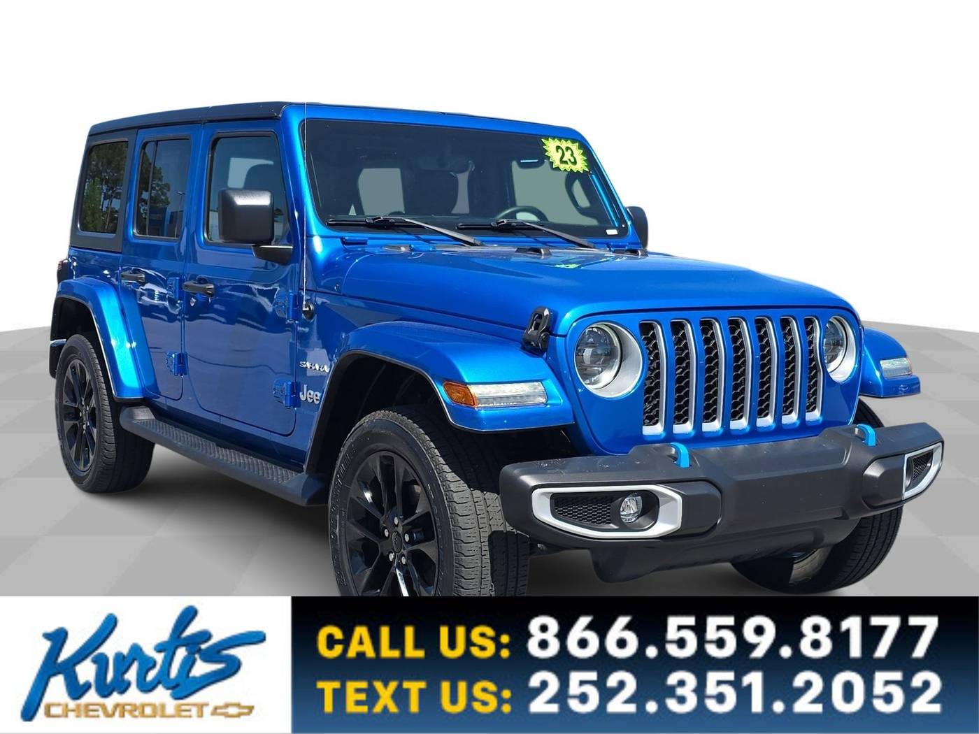2023 Jeep Wrangler Sahara 4xe — SUV — 35,171 mi — Morehead City, NC