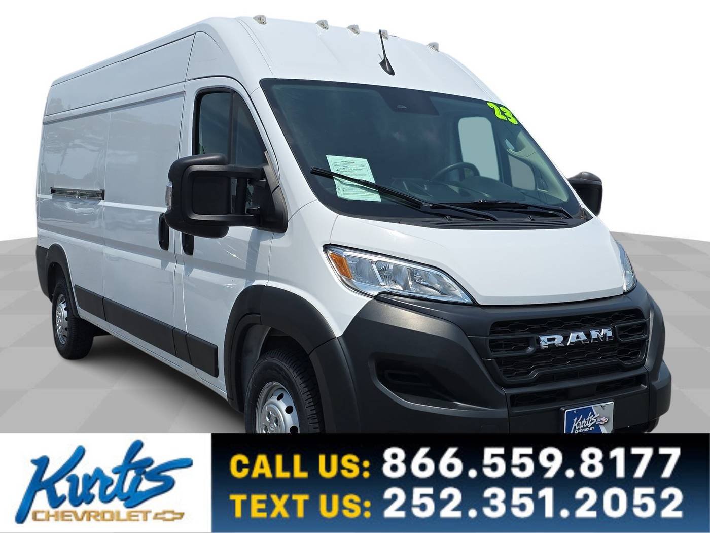 2023 Ram ProMaster Cargo Van 2500 — Cargo Van — 40,427 mi — Morehead City, NC