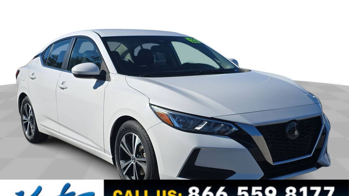 2022 Nissan Sentra SV — Sedan — 55,424 mi — Morehead City, NC