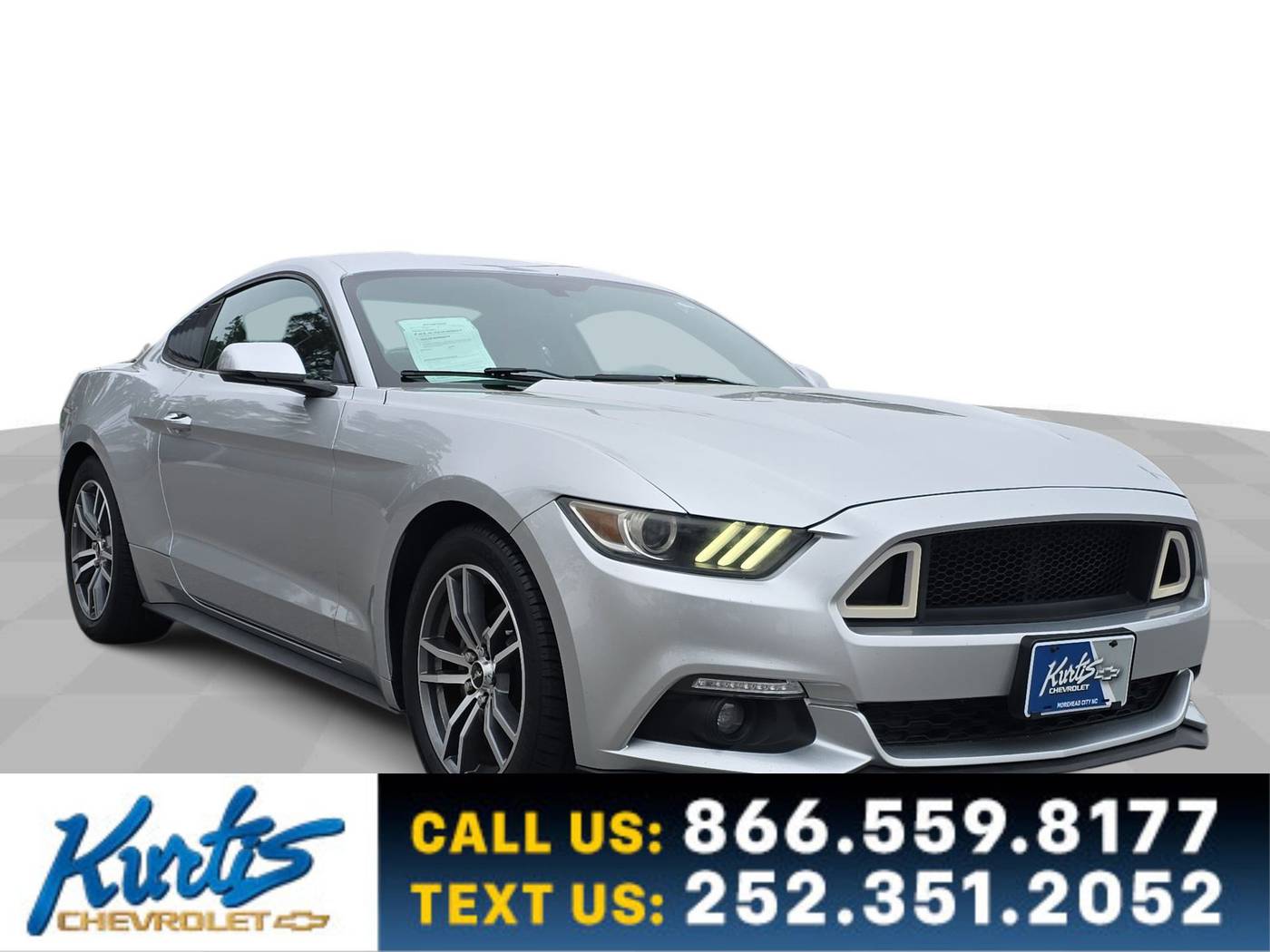 2015 Ford Mustang EcoBoost — Coupe — 147,509 mi — Morehead City, NC