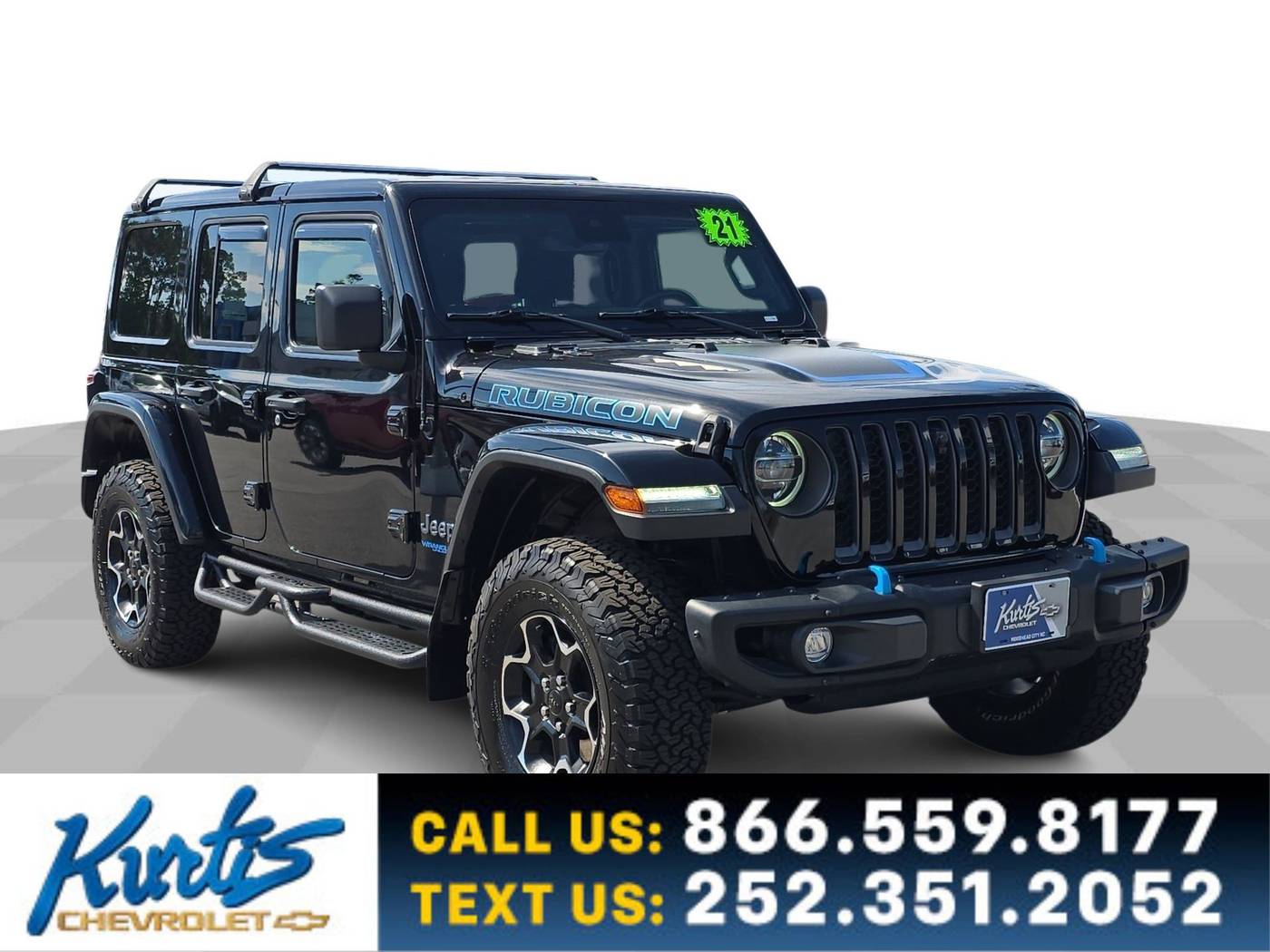 2021 Jeep Wrangler Rubicon 4xe — SUV — 37,708 mi — Morehead City, NC