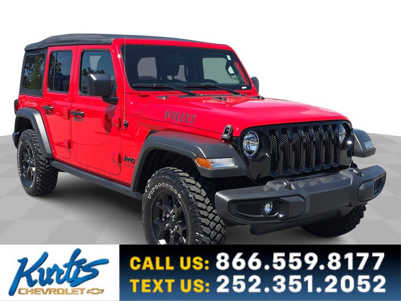 2021 Jeep Wrangler Willys Sport — SUV — 3,923 mi — Morehead City, NC