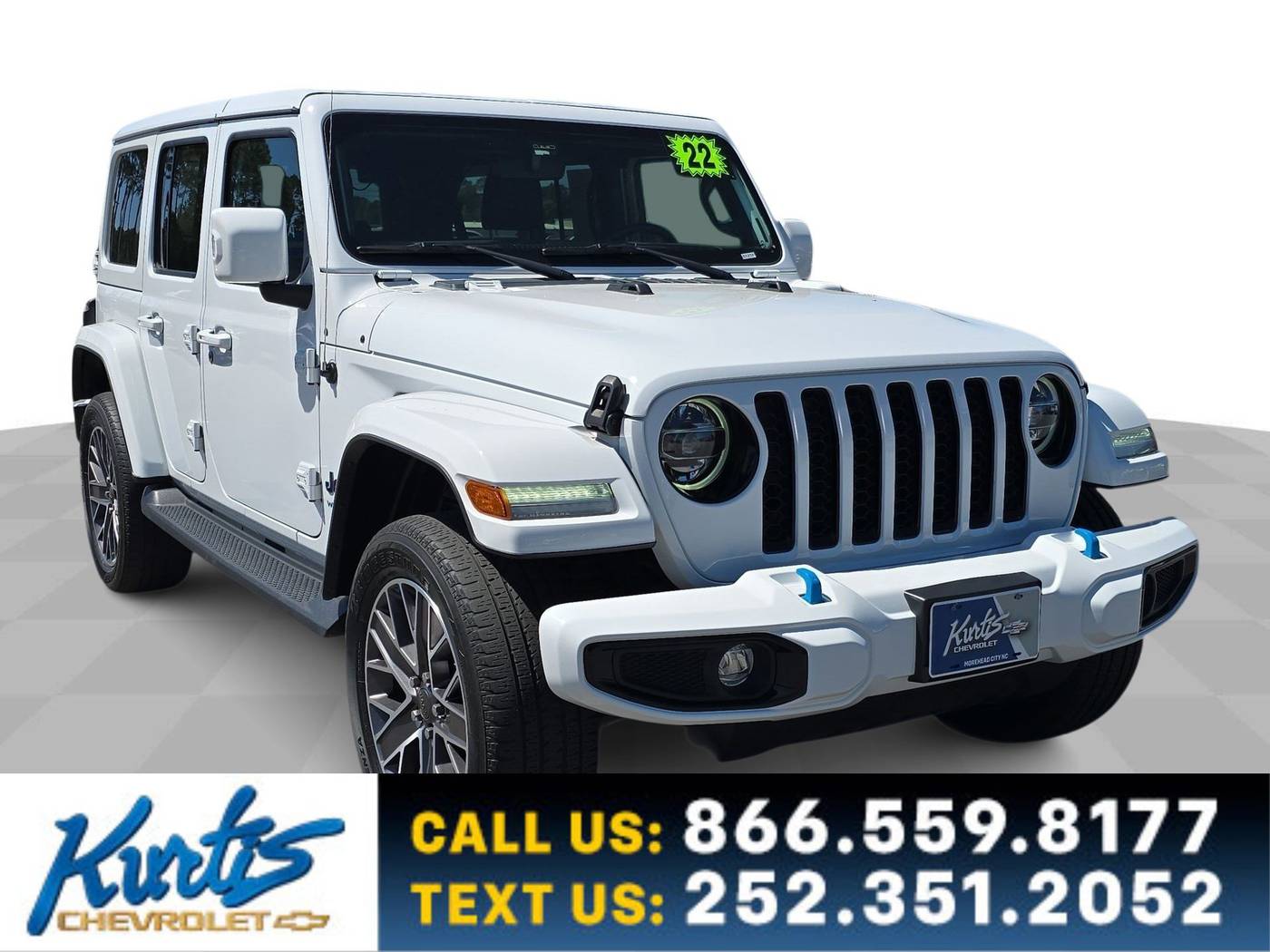 2022 Jeep Wrangler Sahara High Altitude 4xe — SUV — 46,037 mi — Morehead City, NC