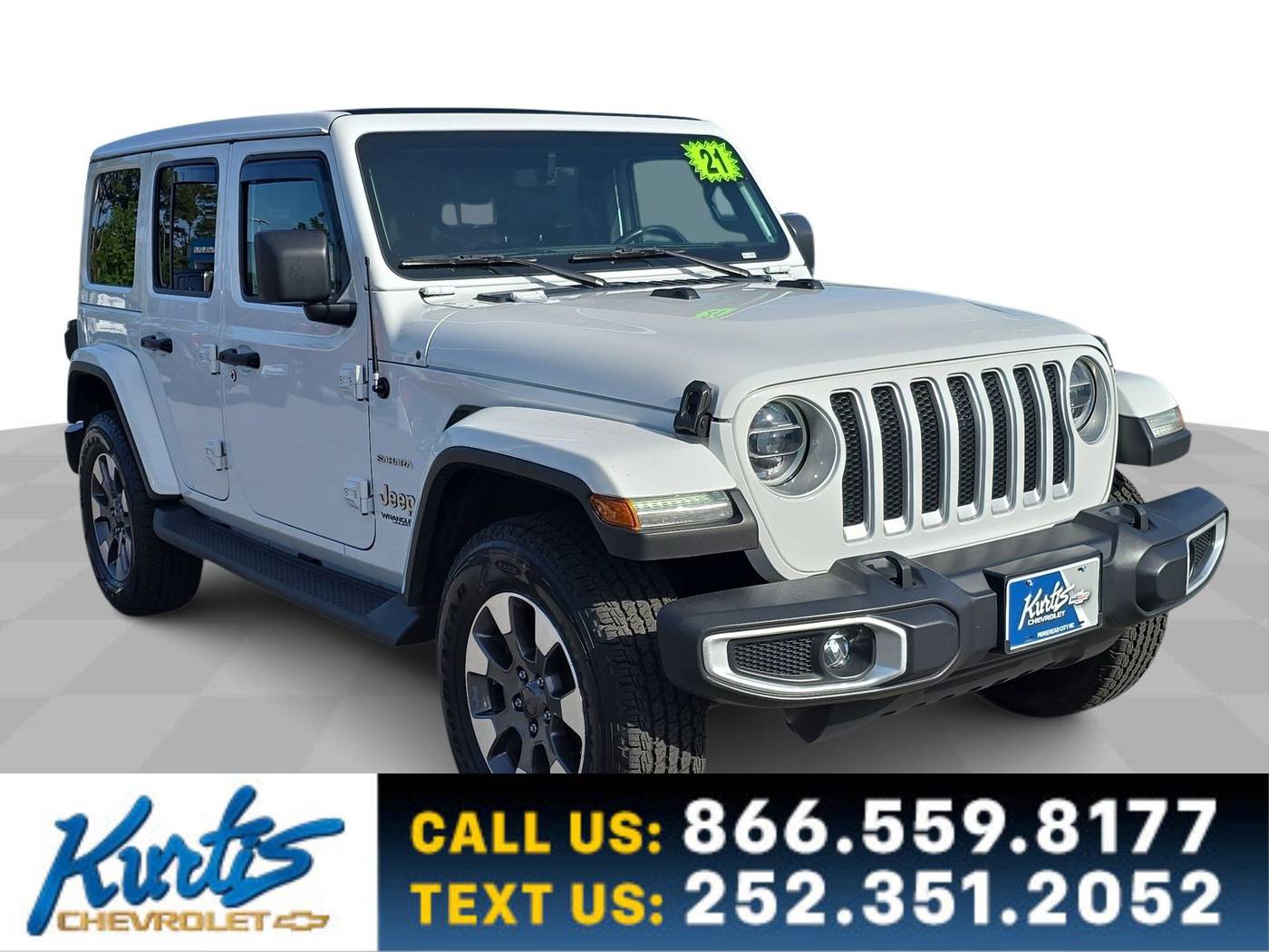2021 Jeep Wrangler Sahara — SUV — 40,314 mi — Morehead City, NC