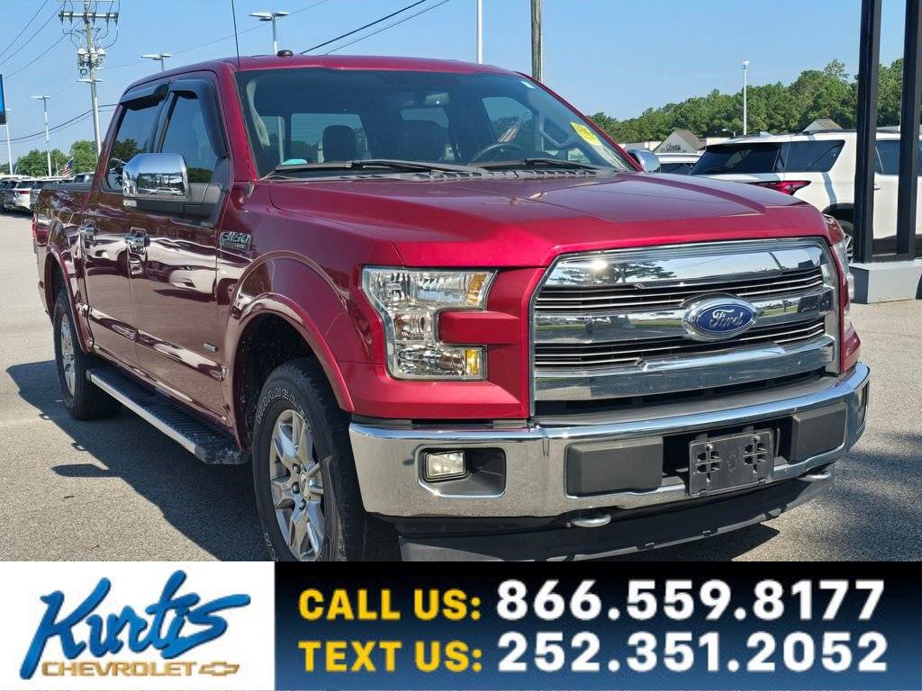 2017 Ford F-150 Lariat — Pickup Truck — 72,521 mi — Morehead City, NC