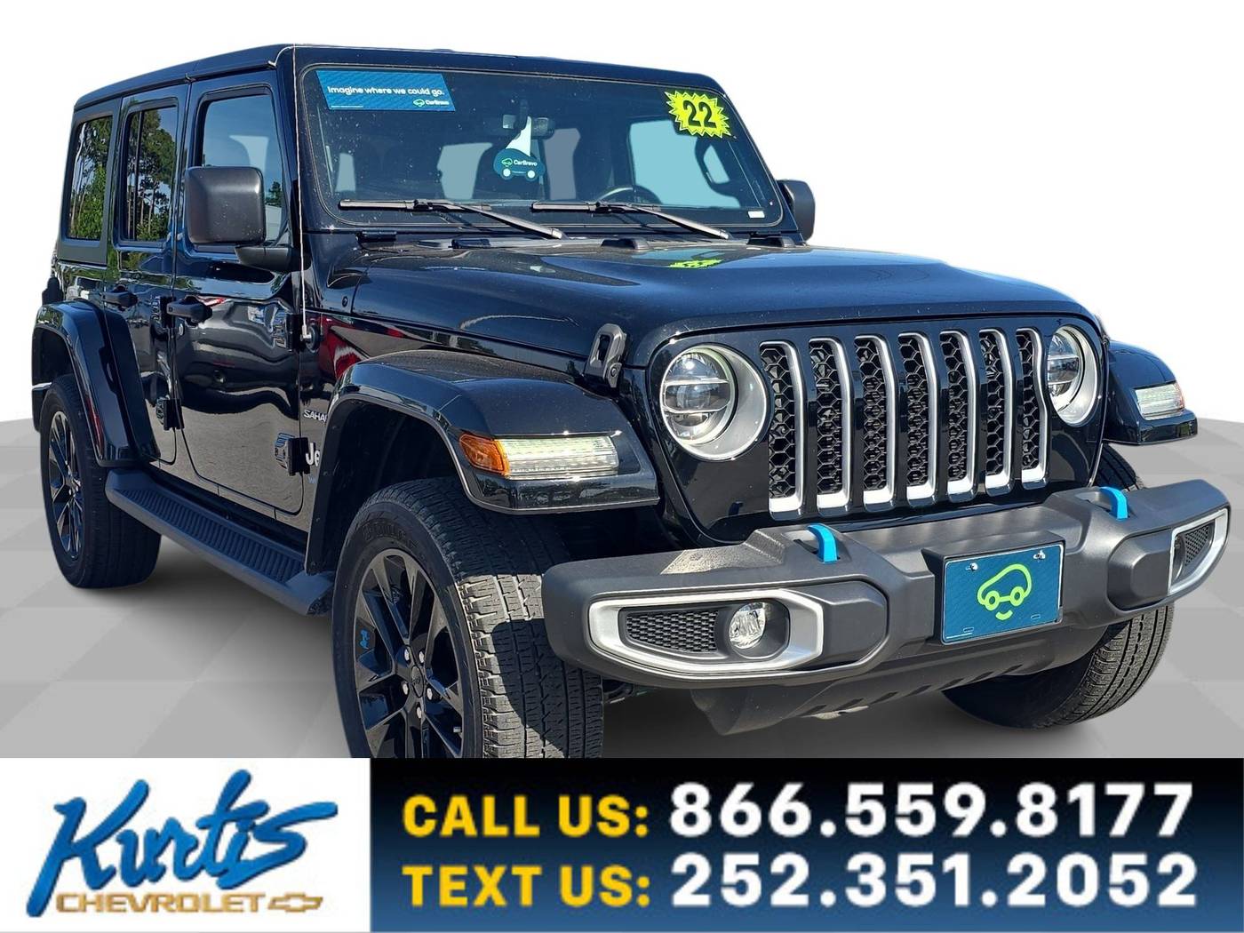 2022 Jeep Wrangler Sahara 4xe — SUV — 19,857 mi — Morehead City, NC