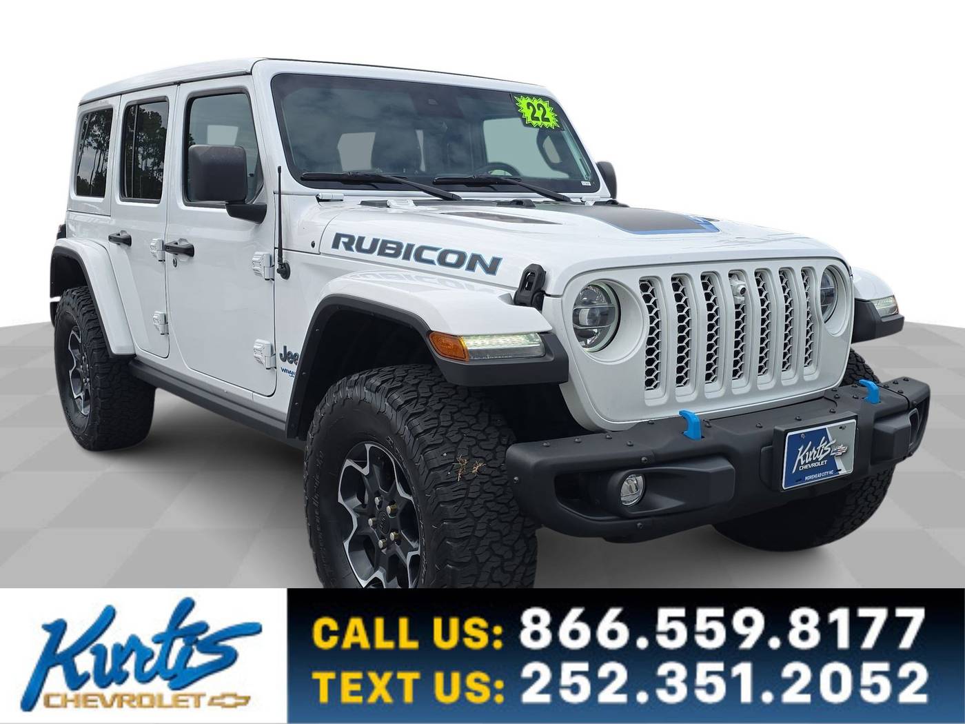 2022 Jeep Wrangler Rubicon 4xe — SUV — 36,594 mi — Morehead City, NC