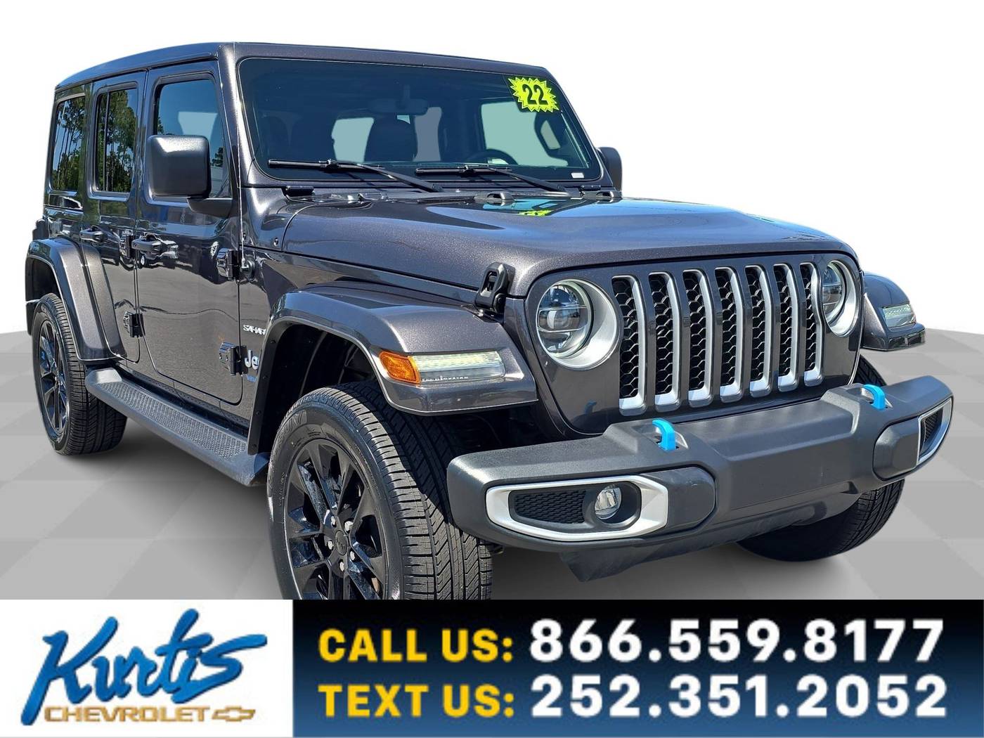 2022 Jeep Wrangler Sahara 4xe — SUV — 33,514 mi — Morehead City, NC